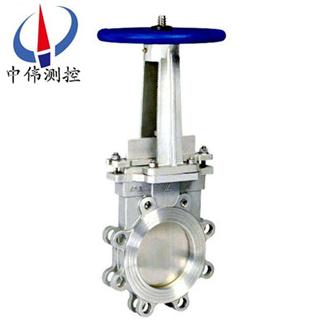 手(shou)動單裌式刀(dao)型閘(zha)閥(fa)