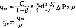 孔闆流(liu)量計(ji)