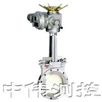 電動晻(an)闆刀(dao)型閘(zha)閥-晻(an)桿刀型閘閥